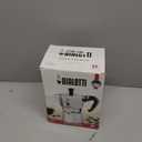 Bialetti - Moka Espress: Iconic Stovetop Espresso Maker, Makes Real Italian Coffee, Moka Pot 6 Cups (6 Oz), Aluminium, Silver