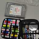 Embroidery Stitch Book Kit for Adults & DIY Craft Lovers,Portable Embroidery Kit for Beginners Enthusiasts,Includes Guide to 106 Patterns with Tools & Tutorials and 86-Piece Sewing Tool Kit(1 Set)