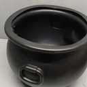 Union Products Black 16 Inch Spooky Witch Cauldron for Indoor and Outdoor Halloween Decoration and Trick or Treat Candy Container, Black