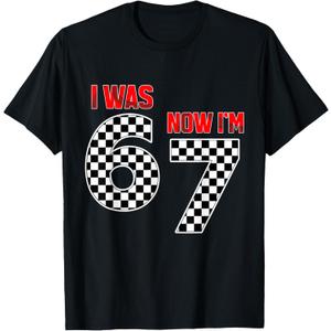 Kids I was 6 Now I'm 7 Year Old 7th Birthday Boy Racing Car T-Shirt, Small