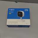 TPLink Tapo 1080P Indoor Security Camera for Baby Monitor, Dog Camera w/Motion Detection, 2Way Audio Siren, Night Vision, Cloud & SD Card Storage, Works w/Alexa & Google Home (Tapo C100), White