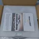 34W Modern LED Ceiling Light, 3000K-6000K Dimmable Ceiling Lighting Fixtures Ceiling Mount 4 Rings Black LED Chandelier Bedroom Lights Flush Mount with Remote for Kitchen, 2720LM