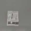 8pcs 1:64 Scale Rc Car Rubber Tire, Replacement Tires for Miniature Cars, Easy to Install, Black, 0.43 * 0.43 * 0.19inch, for DIY Model Car Accessories