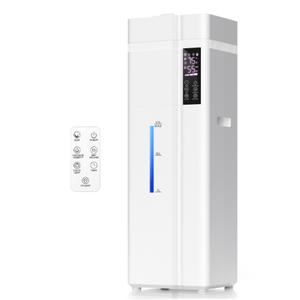13L/3.43Gal Humidifier Large Room, 800ft² Coverage, 100H Runtime, Auto White