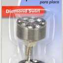 2 x Bell Automotive 22-1-46461-8 'Diamond Swirl' License Plate Fastener