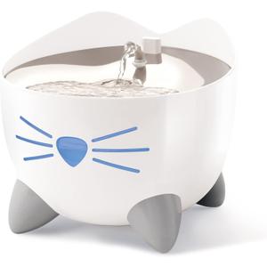 Catit PIXI Smart Water Fountain  Automatic Cat Drinking Fountain with UV-C Clarifier Light and App Support,White