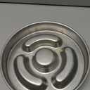 AIPERRO Slow Feeder Dog Bowl Stainless Steel, 2 Cups Metal Non-Slip Dog Food Bowls, Dogs Water Bowl for Small & Medium Sized Dogs, Fun Bloat Stop Pet Bowl for Fast Eaters, Slows Down Pets Eating