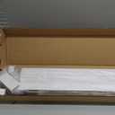 DEZ FURNISHINGS Cordless 2" Faux Wood Blind, 42" W x 60" H, White