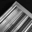 HVAC Premium 20"W x 20"H Aluminum Exterior Gable Louver Vent for Walls & Crawlspace - Weather-Resistant Air Grille with Screen Mesh - [Outer Dimensions 21.75"W x 21.75"H]