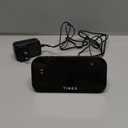 Timex T231G AM/FM Dual Alarm Clock Radio with 1.2-Inch Display and Line-in Jack (Gunmetal) (Black)