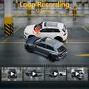 Wireless Carplay Screen for Car with 2K Dash Cam 8.1" HD Portable Car Stereo Touchscreen with Apple CarPlay Android Auto, Voice Control, Bluetooth, Mirror Link, GPS Navigation, 1080P Backup Camera