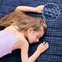 yescool Weighted Blanket Kids 5 Pounds, Minky Kids Blanket Gifts for Boys Girls, Small Weighted Throw Blankets Washable Heavy Blankets, Winter Weighted Comforter for 5 6 7 8 9 Year Old, 36 * 48in