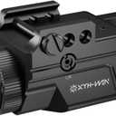 Aluminum 600 Lumens Light Green Laser Combo for Taurus G2c G3C with Strobe Function, Pistol Laser Sight and Weapon Light Fits for Picatinny Rail & Full Compact Rail, TypeC Rechargeable,IPX6 Waterproof