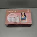 Momcozy M5 Smart APP Controlled Wearable Breast Pump, Hands-Free Wireless Electric Pump, 3 Modes 9 Suction Levels, BPA-Free, Portable Lightweight, 24mm Flange, 2-Pack Quill Gray