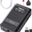 Pawfly Ultra Quiet Live Bait Aerator USB Rechargeable Battery Air Pump for 5-100 Gallon Bait Bucket Portable Battery Powered Oxygen Pump for Outdoor Fishing Power Outage and Fish Transportation