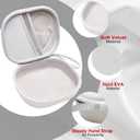 LTGEM Case Compatible with JBL Tune 510BT 520BT 500BT 570BT 660NC 710BT 720BT 770NC & Live 460NC 660NC 670NC 770NC 760NC Headphones, White