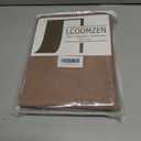 Pinch Pleated Sheer Curtains 80 Inches Long Light Filterring Sheer Semi Voile Drapes Pinch Pleated Curtains for Living Room Bedroom(Mocha Mousse, 42 W x 80 L, 2 Panels)