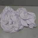 LZY Spandex Fitted Stretch Table Cover for 6 ft or 4ft or 8ft Folding Table, Rectangular Cocktail Tablecloth, Perfect for Party or Banquet (6FT White)