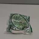 PH PandaHall Short Bag Strap, 20.3 Inch White Imitation Leather Purse Straps 1 Inch Wide Bag Strap Replacement Purse Handbag Straps for Women Men DIY Underarm Bag Handbag, Golden Hardware