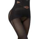 SIMIYA Shapewear Tummy Control Body Shaper for Women Compression High Waist Trainer Girdle Thigh Slimmer Butt Lifting Shapewear, S