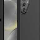 Case for Galaxy S25 Plus, Heavy-Duty Tough Rugged Shockproof Drop Protective Cover Cases for Samsung Galaxy S25 Plus, Black