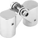 20mm/22mm/25mm /32mm Marine Boat 316 Stainless Steel Folding Swivel Coupling Tube Pipe Connector Fitting Boat Hardware Boat Pipe Connector