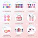 PERRYHOME Kids Makeup Set for Girl 56 Pcs Washable Real Cosmetic, Non-Toxic Frozen Toys Toddler Makeup Kit, 2026 New CPF Sustainable Materials Birthday Gift for 3 4 5 6 7 8 9 10 11 12 Year Old Girls