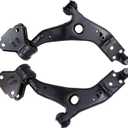 NewYall Front Lower Left and Right Control Arm with Ball Joint for Ford Focus 2012-2018, Transit Connect 2014-2023