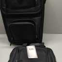 U.S. Traveler Rio Lightweight Softside Rolling Carry-on Suitcase, 2-Wheel Set, Black