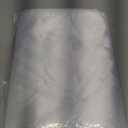 Aneco 12 Pack Satin Table Runner 12 x 108 Inch White Long Wedding Satin Silk Table Runner for Wedding Banquet Graduations Birthday Party Decoration