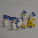 Unicorn Popper Read, Aim, Pop 2 PCS, Unicorn Squeezie 1Ct, Squishy Unicorn 2 Pcs