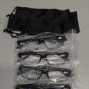 NORPERWIS Reading Glasses 6 Pairs Quality Readers Spring Hinge Glasses for Reading for Men and Women (6 Pack Mix Color -3, 1.50)