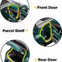 Rubber Edge Trim,Car Weather Striping,Door Rubber Seal Strip Trim Seal,Automotive Weather Stripping Edge Guard for Cars, Boats, RVs, Trucks, and Home Applications (20 FT)