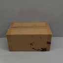 BAG BOX 100 Pcs Medium 8.25x4.3x10.6 Inch Brown Kraft Paper Gift Bags with Handles for Bulk Wedding, Party Favors, Grocery, Shopping, Retail Merchandise, Gift Sacks