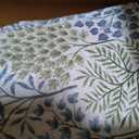 Levtex Home - English Forest Green Quilt Set - Full/Queen Quilt and Two Standard Shams - Leaves - Green, Blue, White - Quilt (88x92in.) and Shams (20x26in.) - Reversible - Cotton