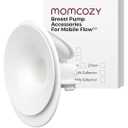 Momcozy Original Replacement Accessories for Upgraded Mobile Flow Upgraded M9, Original Upgraded M9 Breastfeeding Parts, 24mm Flange, 1 Pack