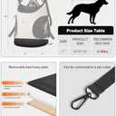 Dog Carriers for Small Dogs,Dog Backpack with 2 Pocket for Travel,Comfortable Dog Front Carrier Suitable for Dogs 8-18 pounds Machine Washable (Beige), 14.2"L x 13.8"W x 7.9"H