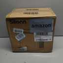 Silonn Ice Maker Countertop, 8 Cubes in 6 Mins, 26.5lbs/24H, Self-Cleaning
