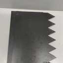 Galvanized Steel Landscape Edging Metal Landscape Edging Black Steel Landscaping Metal Garden Edging Border 6 Inch Depth 40 Inch Strips 6pcs for Lawn Yard 20 Feet Total (with 6 Clips)
