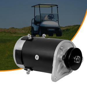 47559475001 Golf Cart Starter Generator Compatible with Kohler ECH440 for Subaru EX40 Engine 2015-2018 Gas Models,4T 12V Pedal Start Car Starter with Pulley Replace 105190101,475594750-01