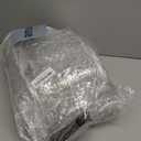 Clear Tarp with Grommets,6x12ft Transparent Heavy Duty Water Resistant Tarp Cover with Reinforced Edge,14Mil Thickened Tear Resistant PVC Vinyl Tarpaulin Enclosure for Patio,Porch and Outdoor