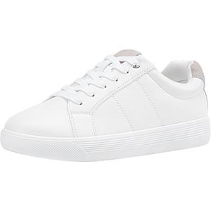Vepose White Casual Walking Sneakers for Women Fashion Comfortable Slip On Low Top 8013 Shoes (9)