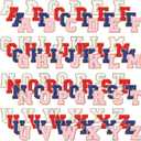 104 Pcs Wedding Iron on Letters Patches Chenille A-Z Repair Alphabet Applique Patches Bride Embroidered Letter Sew on with Gold Border for Bags Shirts(2.36'',Bright Color)