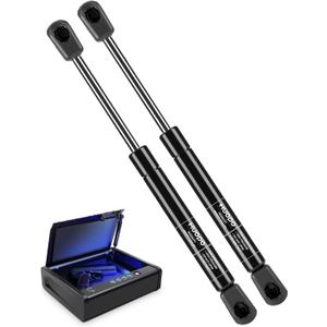 HUOPO QAP1BE 7.5 inch 20lbs Gas Struts for Sentry Safe Replacement Parts, SL31-20-1 Spring Lift Support for RV Cabinet Door Boat Hatch Truck Tool Box Lid Sentrysafe QAP1BLX, 2 Pack