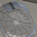 Bathroom Soft Thicker Warmer Stretchable Washable Cloth Toilet Seat Cover Pads 3PCS (3color)