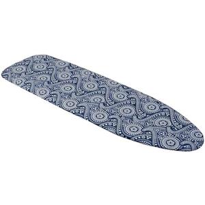 Westex Floral Paisley Heavy Duty Ironing Board Cover and Pad, Thick 3-Layer Stain Resistant Padding, Elasticized Skirt, Click-to-Close Fastener, 15 x 54 Inch (Board NOT Included, Cover ONLY)