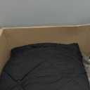 Love's cabin Twin Comforter Set Black, 5 Pieces Twin Bed in a Bag, All Season Bedding Sets with 1 Comforter, 1 Flat Sheet, 1 Fitted Sheet, 1 Pillowcase and 1 Pillow Sham