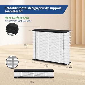 1-Pack 213 Filter Replacement Compatible with AprilAire 213 Whole House Air Purifiers Models,1210,1620,2210,2216,3210,4200,MERV 13 Furnace Filter Replacement,20x25x4inch 1-Pack 213 Filter Replacement Compatible with AprilAire 213 Whole House Air Purifiers Models,1210,1620,2210,2216,3210,4200,MERV 13 Furnace Filter Replacement,20x25x4inch