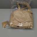 Aliceset 24 Pcs Mini Burlap Tote Bags with Handles Reusable Burlap Gift Bags with Tags Small Wedding Welcome Bridesmaids Jute Bag Bulk for Party Supplies DIY Craft (6.3 x 6.3 x 2.8 Inch,Light Brown)