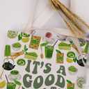 MAOFAED Its A Good Day To Get Some Matcha Canvas Tote Bag Matcha Lover Gift Shoulder Bag Handbag For Shopping Travel